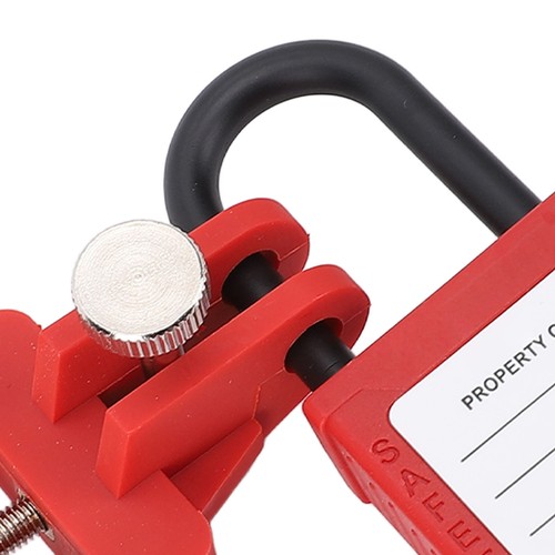Lock for large molded case - u-lock,