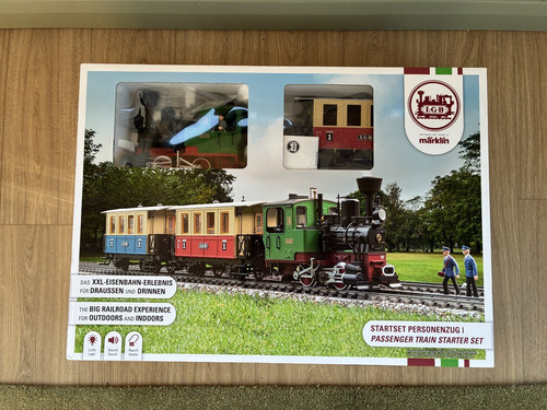 Lgb passenger train starter - passenger,