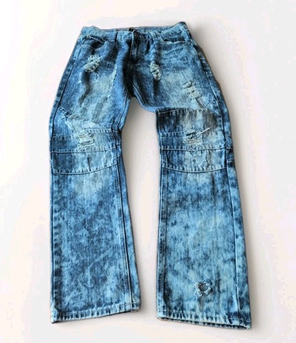Denim rivets jeans - denim,