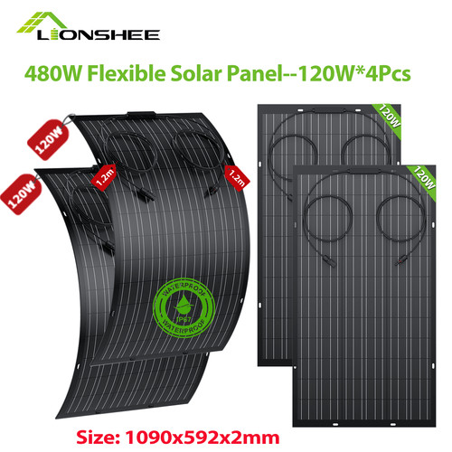 Lionshee flexible 480w mono - flexible,