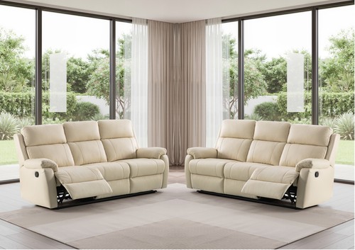 Cream italian leather - cream,