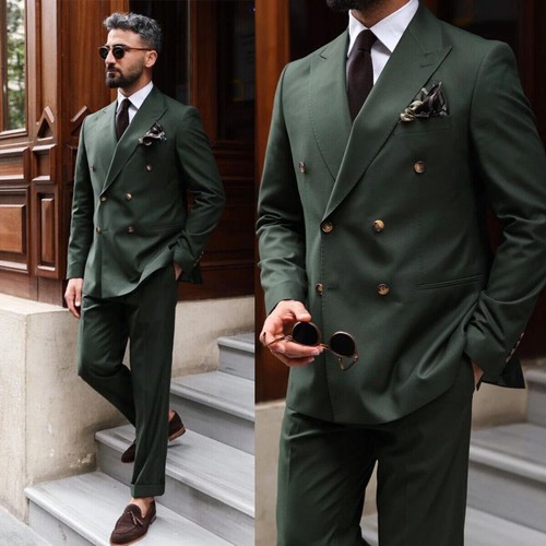 Double breasted men - breasted, men's