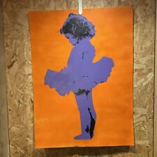 K74 Yuli Art Stencil 2009 Bristol / LA  Graffiti  Original Artwork Street Upfest