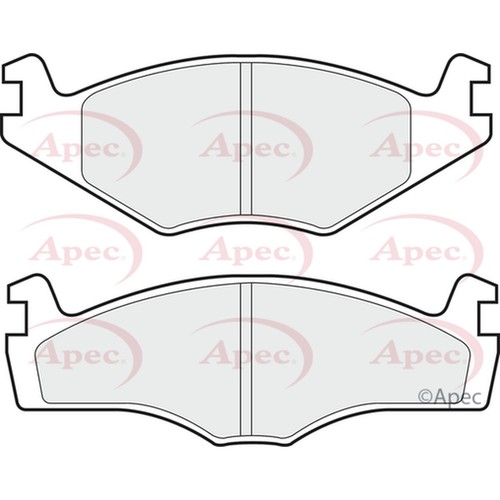 Brake pads set for golf - set,