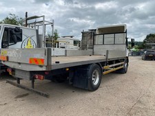 TRUCK SCAFFOLD BODY ALLOY DROP SIDES 22 FOOT LONG  ( BODY ONLY )