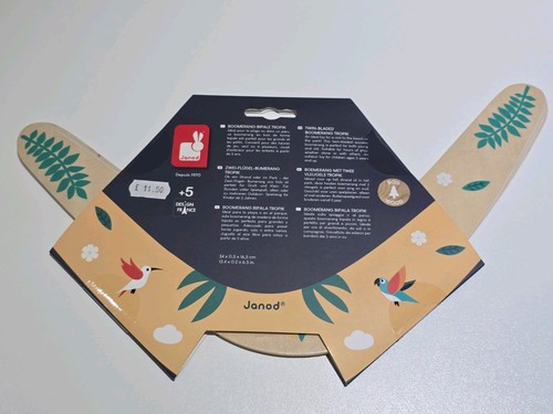 Janod wooden boomerang brand - janod,