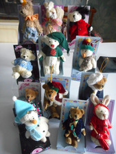 Miniature plush teddy bears