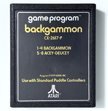 BACKGAMMON *ATARI 2600 + 7800*