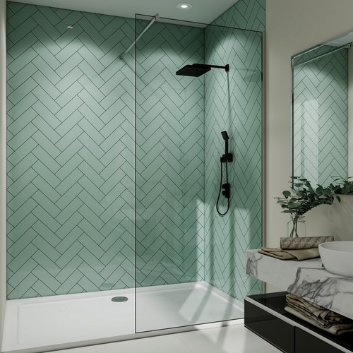 Walk wet room shower screen - wet,