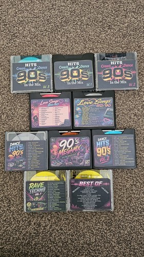Sony minidiscs pre - minidiscs, recorded