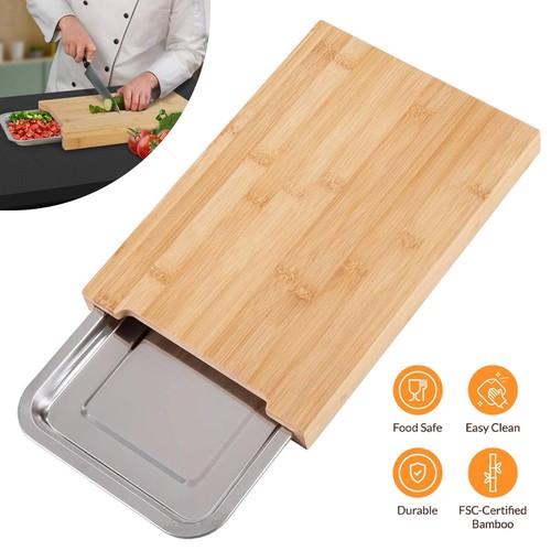 Wooden bamboo chopping cutting - wooden,
