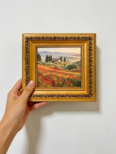 Poppy field original custom - field,
