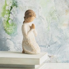 Prayer of Peace Figurine Symbol Hope Serenity Healing Gift Nativity Ornament