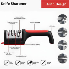 4 Stages Knife Sharpening