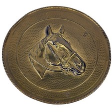 Vintage Lombard Hammered Brass