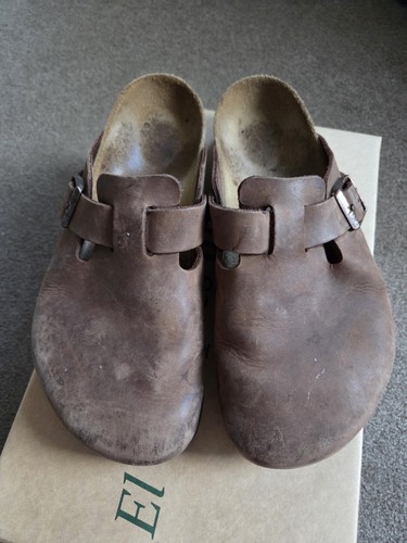 Men birkenstock boston mules - men's,
