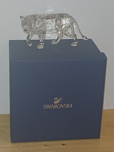 Swarovski crystal lion mother - crystal,
