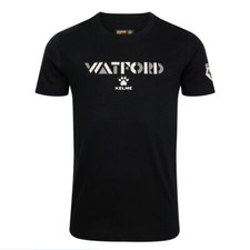 Watford FC 24/25 Junior Black Travel Tee