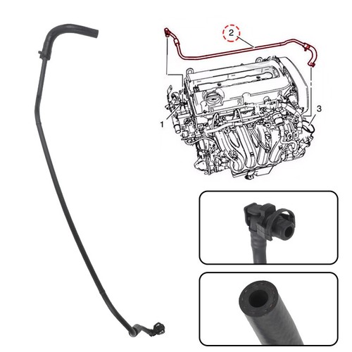 Thermostat water coolant hose - water,