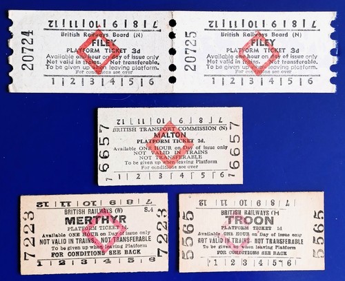 Platform tickets filey - br,