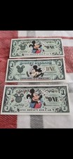 RARE - 9 Disney Dollars (Read Description)