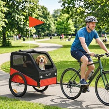 PawHut Dog Bike Trailer for