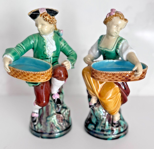 Antique minton majolica - antique,