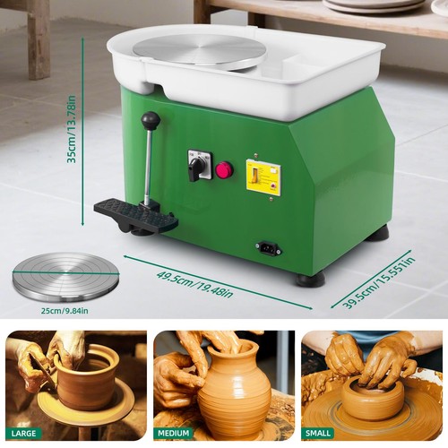 25cm 350w electric pottery - 350w,