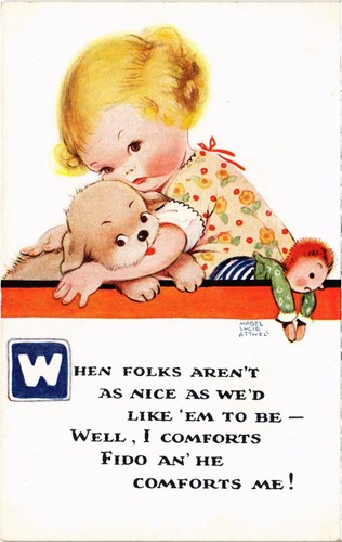 Artist signed mabel lucie - mabel,