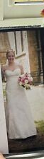 Victoria Kay Size 14 Cream Wedding Dress