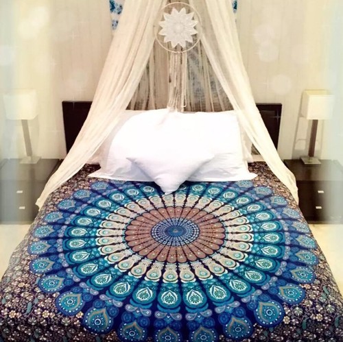 Indian mandala tapestry wall - indian,
