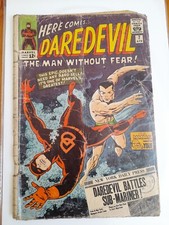 Daredevil #7 April 1965 Good 2.0 Debut of Daredevil’s classic red costume