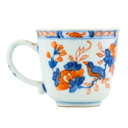 Chinese porcelain cup handle - porcelain,