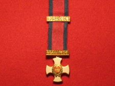 Miniature Distinguished Service Order DSO Medal GVI enamelled both sides