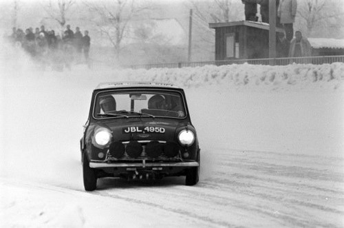 Mini cooper 1967 rally car - cooper,