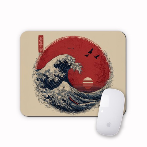 Japanese great wave computer - wave,