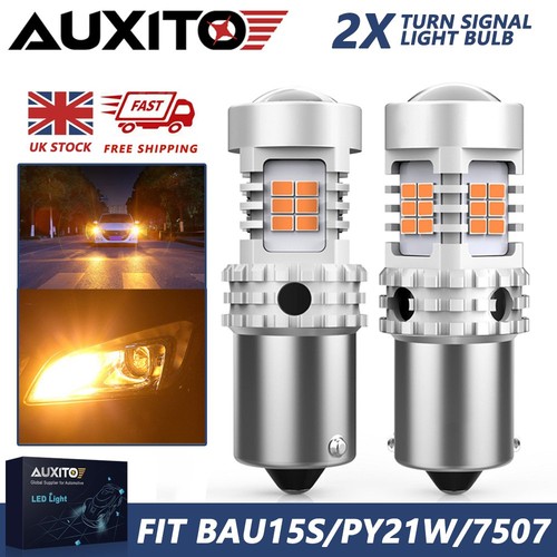 Auxito bau15s py21w yellow - 2x,