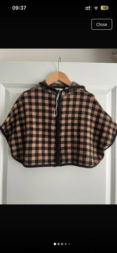 Zara knitwear baby hooded cape - knitwear,