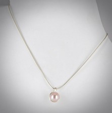 Dower and Hall WLP32-S-FWP Pink Natural Fresh Water Pearl Necklace RRP £125