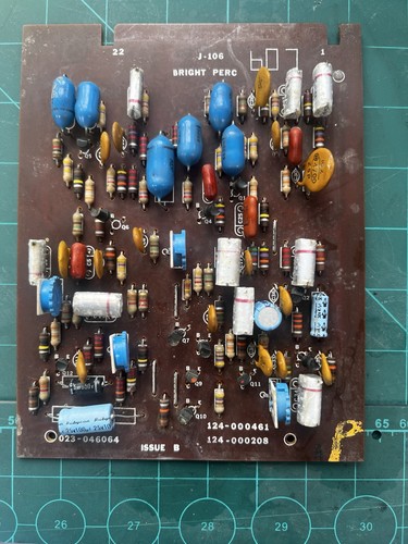 Hammond organ bright perc pcb - hammond,