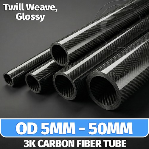 Twill weave glossy - glossy, 3k