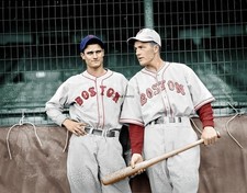 Bobby Doerr & Elbie Fletcher 8x10 Colorized Print-FREE SHIPPING