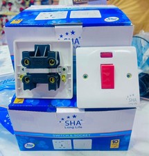 SHA 45A WHITE DOUBLE POLE DP