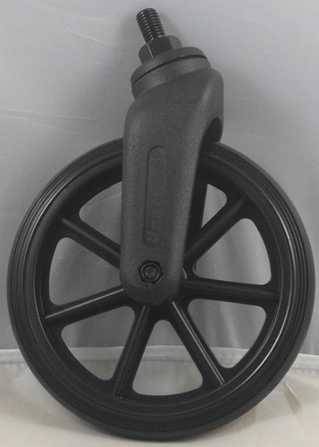 190x27mm black castor wheel - castor,