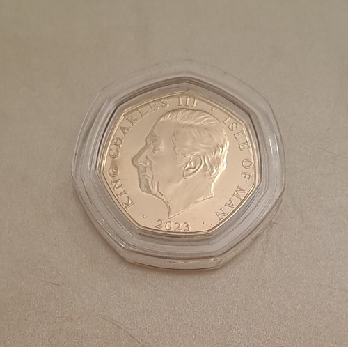 Pence piece 24ct gold - 50, piece,24ct