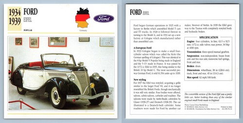 Ford eifel 1934 39 - eifel, 1934-39