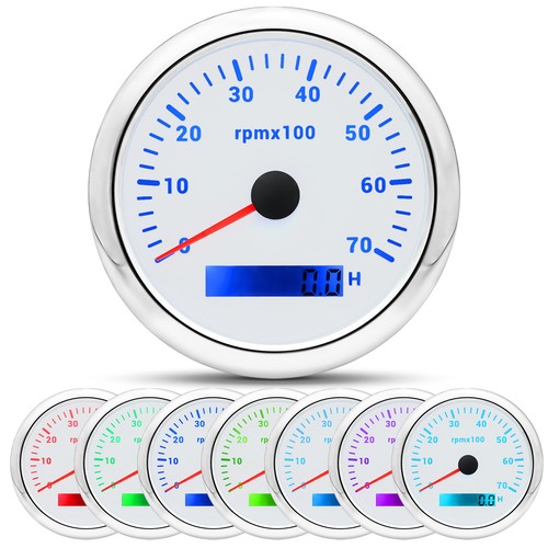 85mm waterproof tachometer - 85mm,