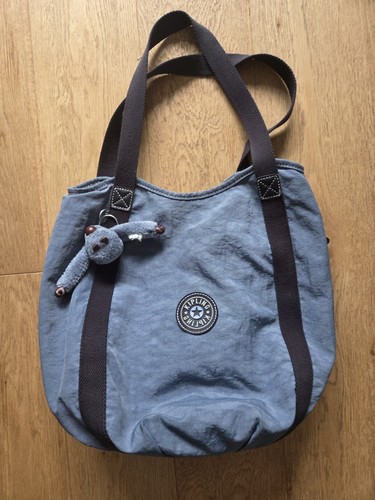 Kipling denim blue large tote - kipling,