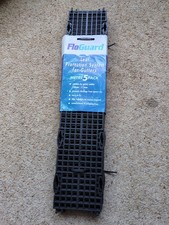 FloPlast  FloGuard Leaf protection system for 100mm-115mm gutters 5m pack black 