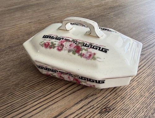 Vintage french porcelain soap - vintage,